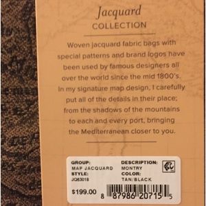 Patricia Nash European Map Bag